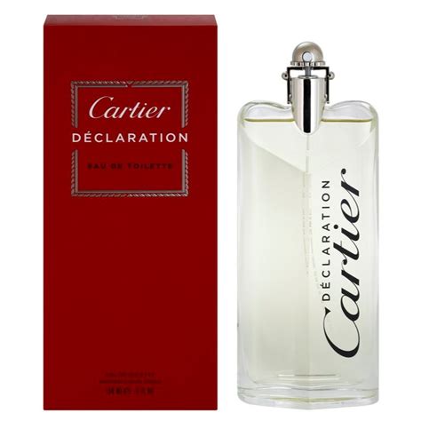 cartier declaration eau de toilette 100ml spray|declaration by cartier for men.